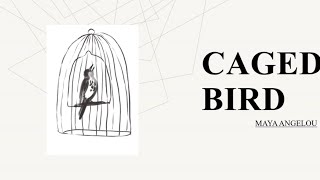 Caged Bird by Maya Angelou Summary in Tamil englishliterature poem cagedbird [upl. by Dyolf]