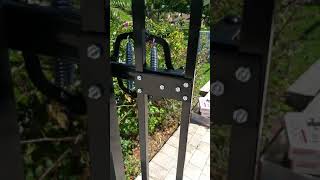 LOCKEY TB100 GATE CLOSER FINAL INSTALLATION VIDEO LOCKSMITH EDDY SHIPEK 5616938636 [upl. by Ringo]