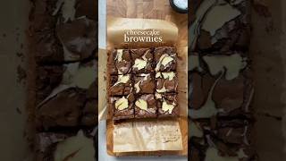 Cheesecake brownies recipe asmr cr iramsfoodstory on IG youtubeshorts food dessertblogger shorts [upl. by Haimrej217]