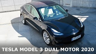 Tesla Model 3 Dual Motor 2020 PL TEST Carolewski [upl. by Musser]