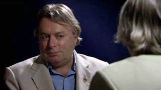 Christopher Hitchens and Stephen Fry on The Ten Commandments [upl. by Yelhs]