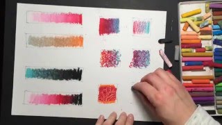 10 Oil Pastel Techniques [upl. by Satsoc]