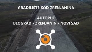 Radovi na autoputu kod Zrenjanina  Autoput Beograd  Zrenjanin  Novi Sad  Septembar 2024 [upl. by Rose]