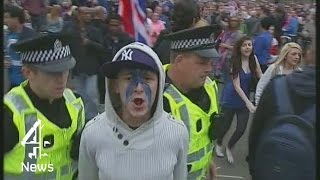 Fears of rising sectarianism in Scotland following independence vote  Channel 4 News [upl. by Ettenaej]