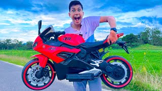 bmw s1000rr mini bike  bacchon ki bike battery wali kitne ki hai  kids mini bike  ruhul toy tv [upl. by Anderer]