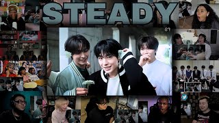 NCT WISH 엔시티 위시 Steady MV Reaction Mashup 4K [upl. by Ramed]