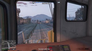 Famous TRAIN SCENE cluckin bell GTA [upl. by Isabea264]