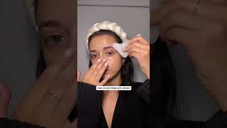 gua sha routine for hoodeddrooping eyes [upl. by Addison]