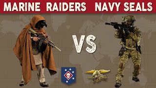 Marine Raiders vs Navy SEALs [upl. by Atekram]