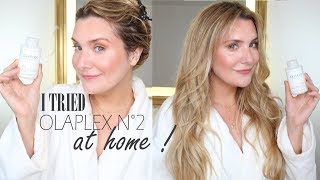 OLAPLEX Nº2 AT HOME I TRIED IT AND HERE´S WHAT HAPPENED subtítulos en español [upl. by Ilenay]