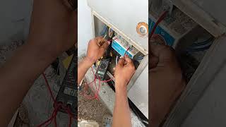 three phase voltage testing light to subscribe and follow my YouTube channel👍⛽😱 [upl. by Adnawal]