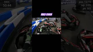 kartcrash gokart gokartracing race kart racing gokartingfun gokartrace [upl. by Azilanna9]