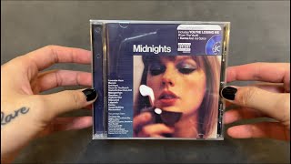 Unboxing Taylor Swift  Midnights The Late Night Edition Booklet Version [upl. by Sutit]