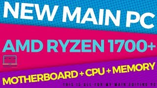 🖥 Installing new Main PC Ryzen 7 1700 Asus Prime X370 Pro  Ballistic memory  Scythe cooler [upl. by Brentt316]