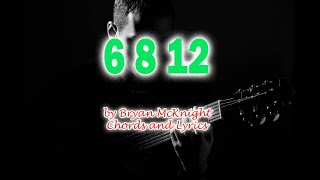 6812 Bryan McKnight Chords amp Lyrics [upl. by Gronseth]