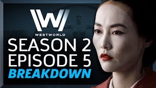 Westworld Breakdown Season 2 Episode 5 Akane No Mai [upl. by Anuaik]