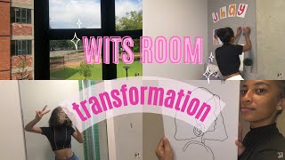 WITS University Student Res Room MAKEOVER  Barnato Hall [upl. by Alphonsine]