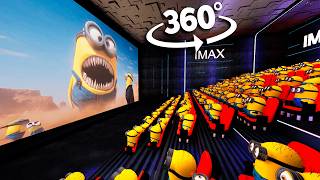 360° Experience IMAX LIKE NEVER BEFORE with Minions in Virtual Reality [upl. by Oterol]