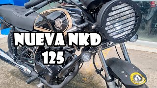 Llego la Nueva NKD 125 Recargada de Tecnología 🤣 la moto más Vendida [upl. by Ecidnacal]