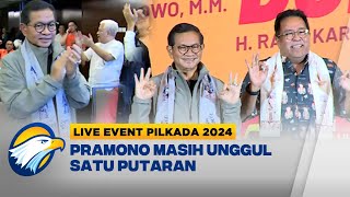 UPDATE PramDoel Menang Satu Putaran Unggul 5006 [upl. by Eralc]