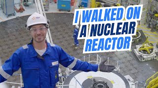 Whats it like to stand on top of a nuclear reactor Go behind the scenes of a nuclear power station [upl. by Enyale]