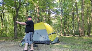 Setting up the North Face Wawona 6 tent [upl. by Etireuqram]