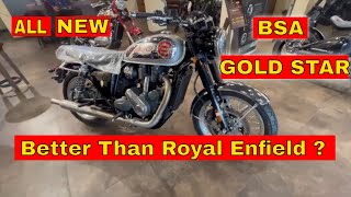 BSA Gold Star first review amp all detailed features in hindi review bsa 650cc price jawayezdi [upl. by Robson]