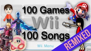 Ultimate Wii Medley  100 Songs from 100 Wii Games Remixed [upl. by Nide]