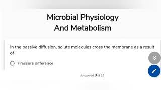 Microbial physiology and metabolism MCQs  Important MCQs for CSIR NET  ICMR JRF  DBTJRF  ASR NET [upl. by Acquah]