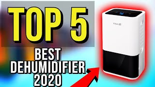 ✅ TOP 5 Best Dehumidifier 2020 [upl. by Jacqui]