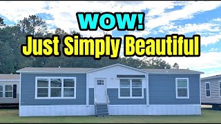 BEAUTIFUL LUXURY Double Wide Mobile Home Fusion C By Clayton Homes [upl. by Manlove883]