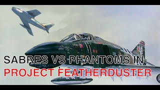 FEATHERDUSTER Phantoms And Starfighters Dogfight With F86 Sabres To Prepare For Vietnam 1965 [upl. by Celestina]