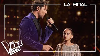 David Bisbal y Alira Moya cantan quotMe siento vivoquot  La Final  La Voz Kids Antena 3 2024 [upl. by Sandi]