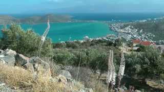 GREECE CRETE KRETA Plaka Elounda amp Spinalonga hdvideo [upl. by Sherburne445]