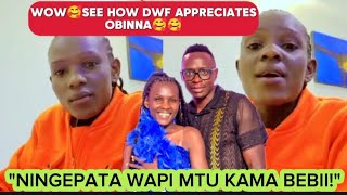 WOW🥰SEE HOW DWF APPRECIATES OBINNA🥰🥰quotNINGEPATA WAPI MTU KAMA BEBIIquot [upl. by Oxley]