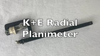 1920s Radial Planimeter Review  HowTo [upl. by Leba]