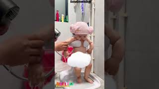 Tired of Bath Time Struggles Try the Baby Bath Standing ShowerShorts [upl. by Yttig]