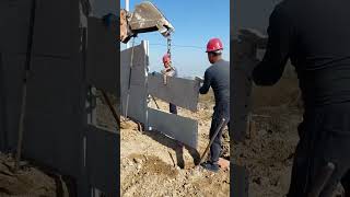 Cement precast panels installation process goodtools smartwork [upl. by Zelikow]