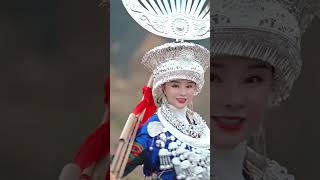 Did you come to Lushengtang to meet by chance Miao girl Lusheng dance  Asking for Flowers Belt [upl. by Sefton]