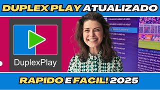 Guia Completo Como Baixar a Nova Atualização do Duplex Play 2024 [upl. by Atinod]