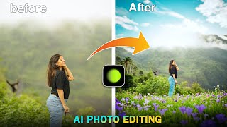 Hypic App photo editing tutorial 🔥 one click photo background change hypicapp photoediting [upl. by Siuraj]