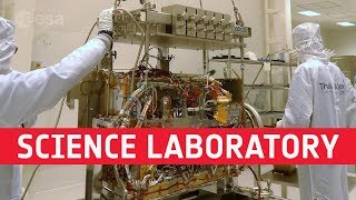 ExoMars rover science laboratory fitted [upl. by Wandie666]