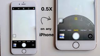 Get 05x zoom in any iPhone  How to get wide angle lens in any iPhone [upl. by Artenak]