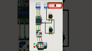 Motor Control Diagram Explained  Simple Guide 🤩⚡♥️ shorts [upl. by Azeret]