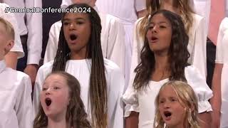 Childrens Choir at the October General Conference 2024 [upl. by Amek]