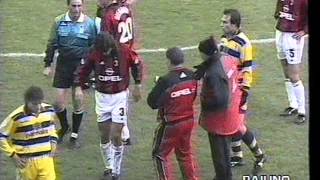 Serie A 19981999  Parma vs AC Milan 40  19981129 [upl. by Carver]