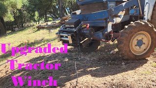 Upgraded Tractor Winch [upl. by Lynda]