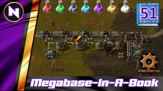 Improved ARTILLERY OUTPOST amp Monitoring  51  Factorio MegabaseInABook Lets Play [upl. by Hansel]