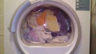 Siemens WT46E305PL tumble dryer  drying a load of towels part 22 [upl. by Rogerio]