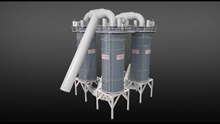 Outotec EDITUBE Wet Electrostatic Precipitator [upl. by Anina]